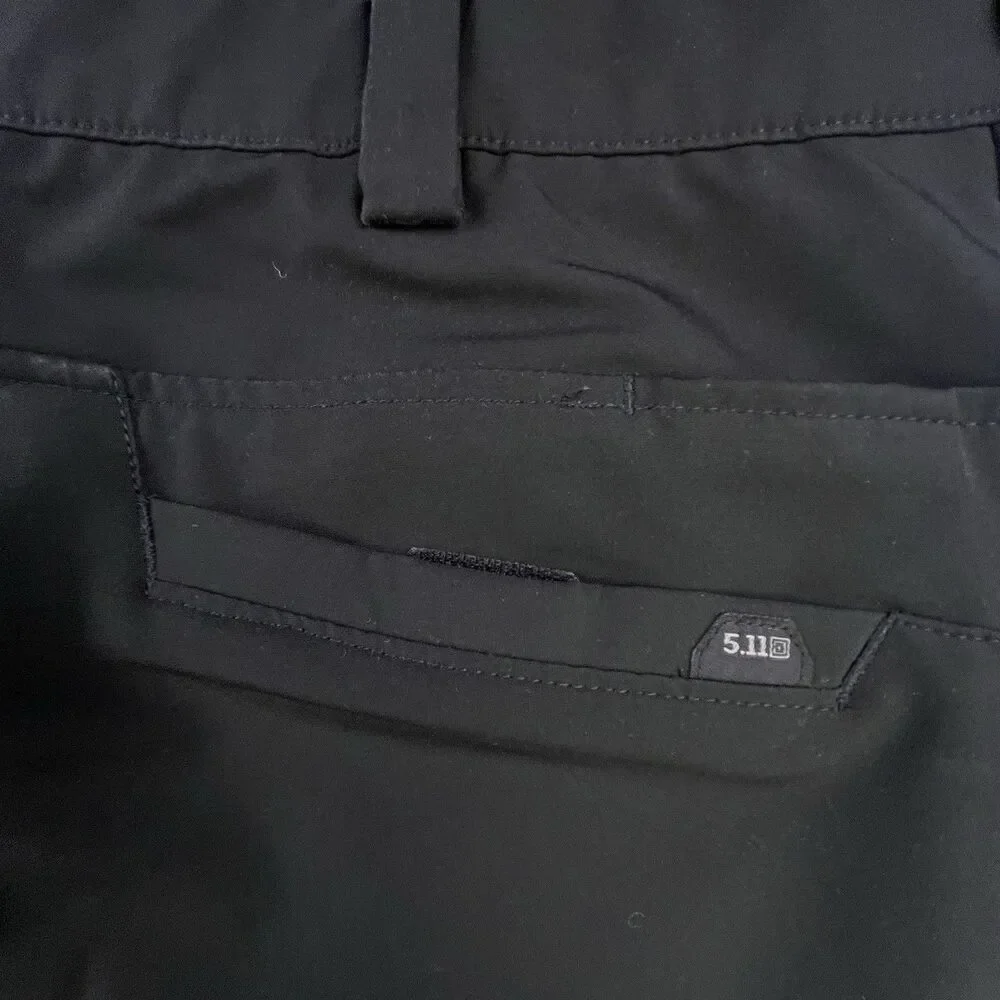 5.11 Tactical Bravo Pants Men’s 40x30 Black Slim Fit Performance Stretch